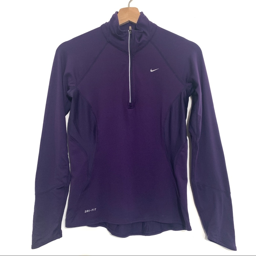 Womens Nike Dri-Fit ZIP Running Pullover size XS